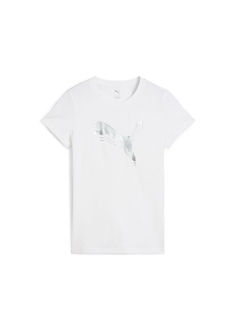 Women s t shirt puma ess metallic