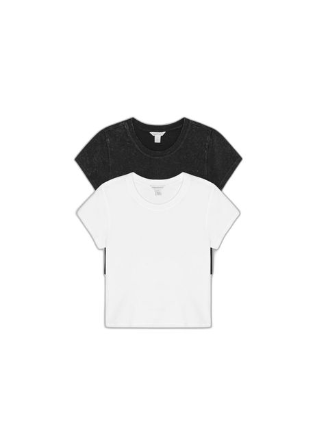 Women s t shirts organic basics core baby x2