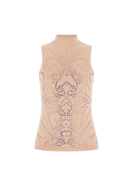 Women s tank top guess fn calista rhinestone
