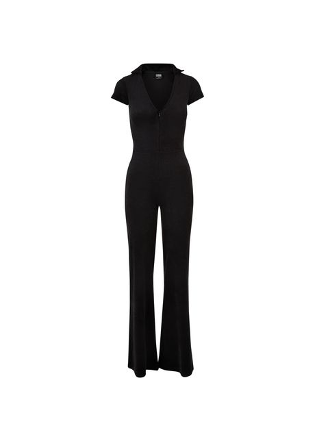 Women s velvet jumpsuit urban classics
