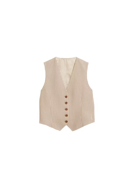 Women s vest armedangels sineriaa check