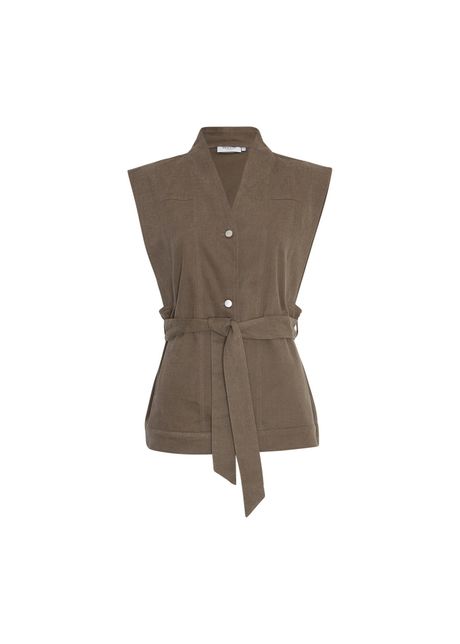 Women s vest moss copenhagen therese