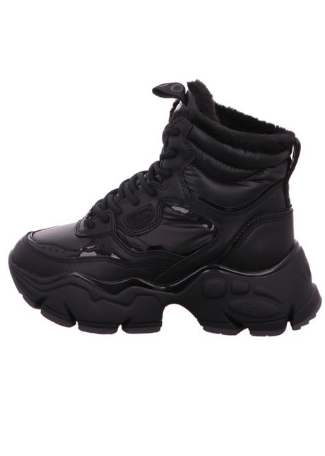 Women s winter boots buffalo binary lace up boot vegan nappa nylon
