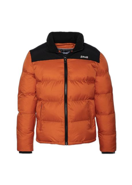 Yoke and embroidery jacket schott