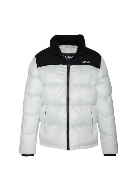 Yoke and embroidery jacket schott
