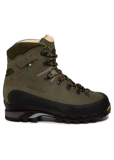 Zamberlan 961 guide lth rr nubuck leather unisex trekking boots colour brown