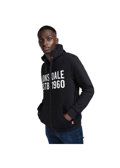 Zip up hoodie lonsdale solfach