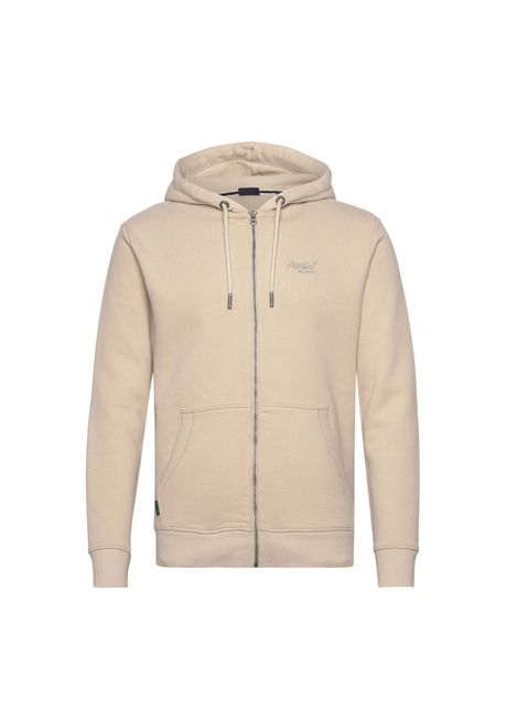 Zip up hoodie with logo superdry essential