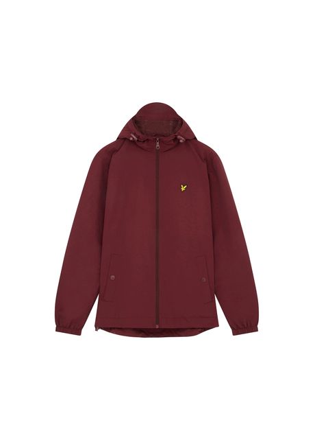 Zip up waterproof hooded jacket lyle scott
