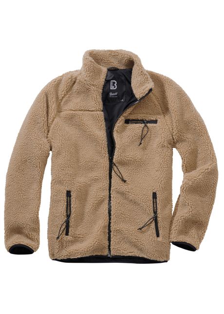 Zipped fleece brandit teddy