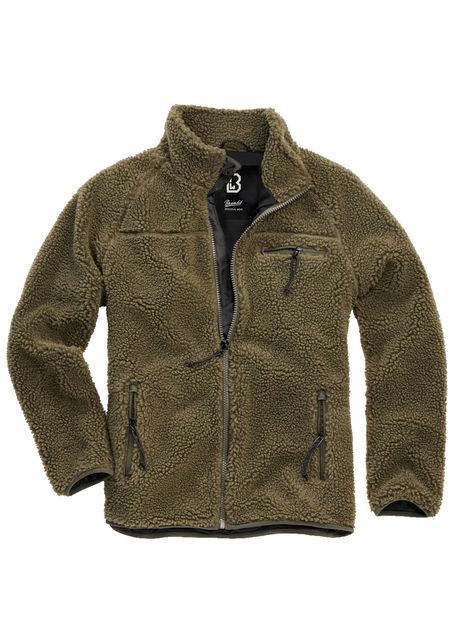 Zipped fleece brandit teddy