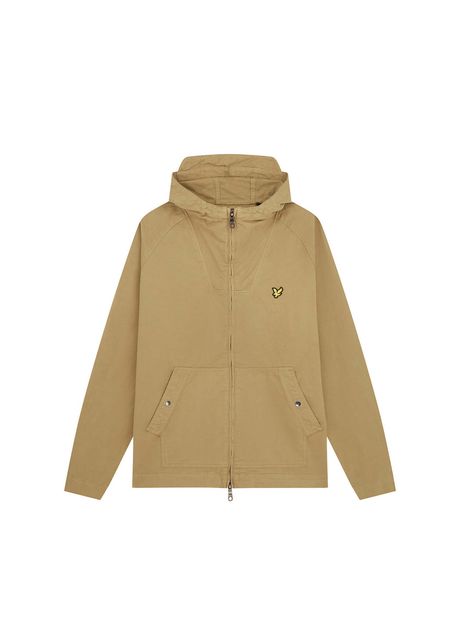 Zippedped jacket lyle scott garment dyed through